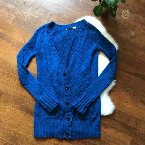 🚫Sold🚫[BDG] Bright Blue Cardigan size Small